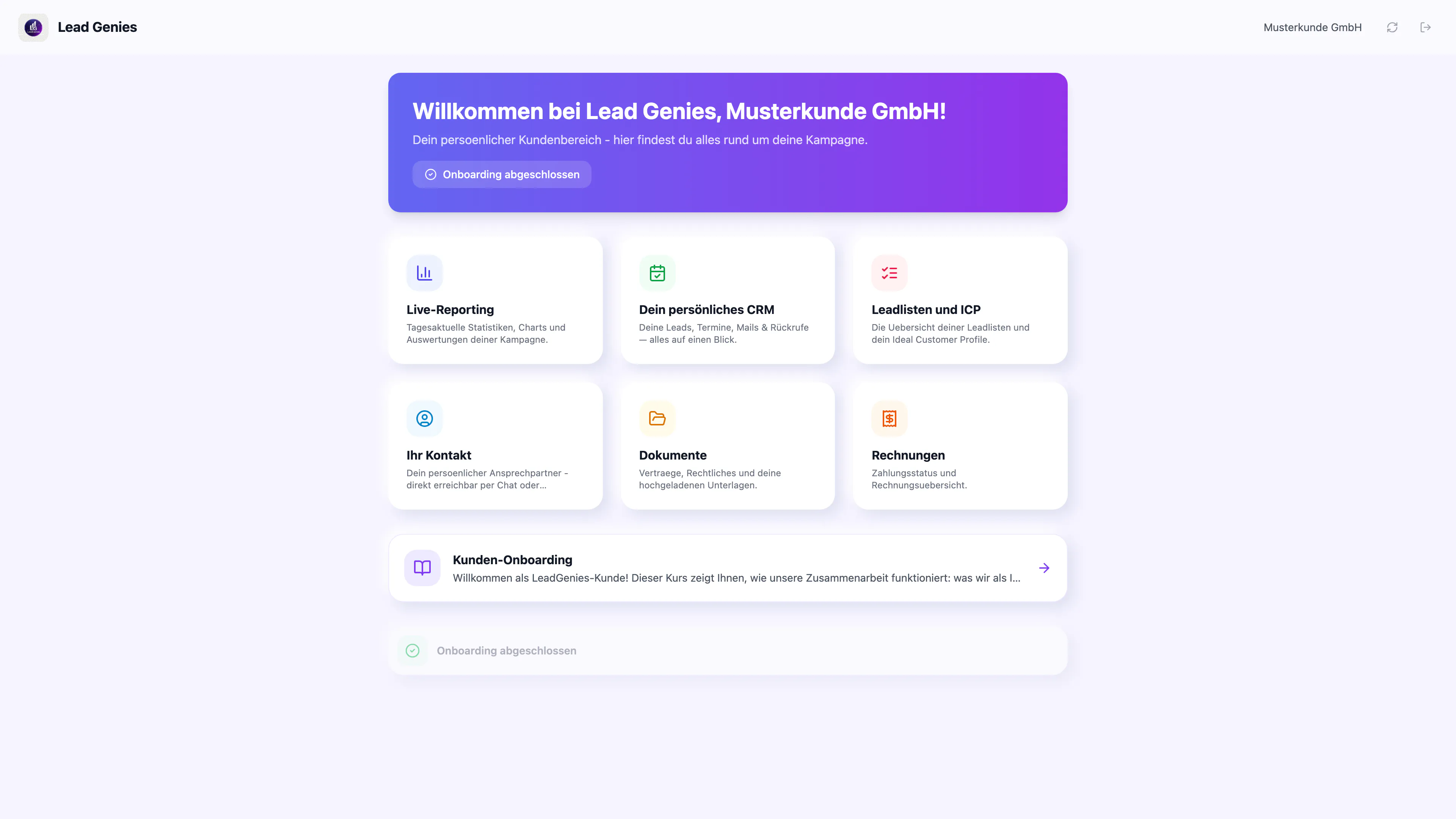 LeadGenies — Transparenz